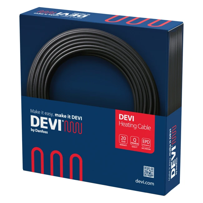 Нагревательный кабель - DEVIsnow 30T 10m, 300W, 230V