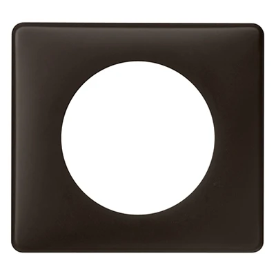 Рамка 1 пост - Celiane - черная перкаль