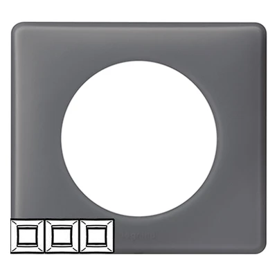 Рамка 3 поста - Celiane - фиолетовая перкаль