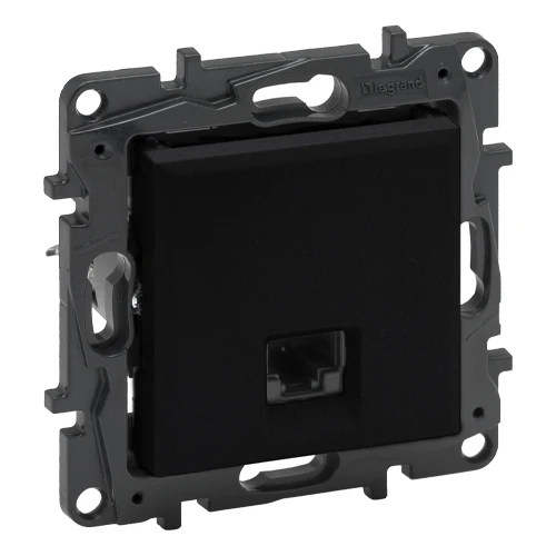 Розетка RJ45 5e UTP - Niloe Step - чёрный