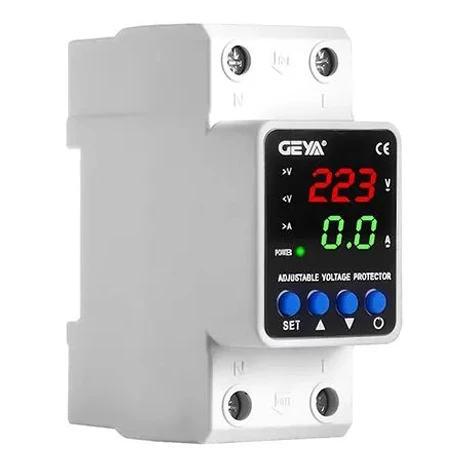 Реле напряжения и тока - GPS6-VA5 2P 80A - GEYA