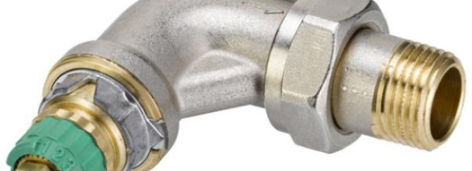Термостатический клапан - RA-DV 15 - угловой