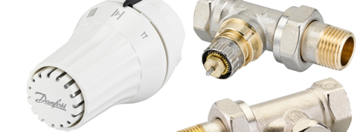 Комплект терморегуляторов - RA-N+RLV-S+RAE - прямой