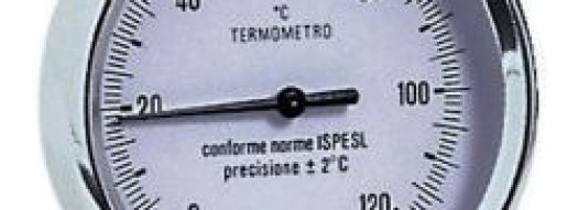 Термометр аксиальный 63х50 мм 1/2 120°C - Emmeti