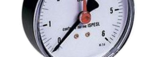 Манометр радиальный 1/4" 6 бар диаметр 63 мм - Emmeti