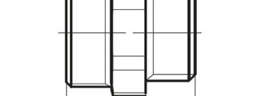 Фитинг для многослойных труб - 1/2 внешняя резьба - F.I.V."