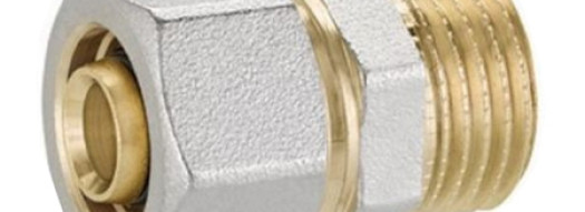 Фитинг прямой 16х1/2 с внешней резьбой - F.I.V."