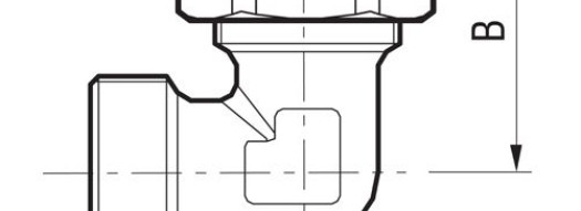 Фитинг угловой 16х1/2 с наружной резьбой - F.I.V."