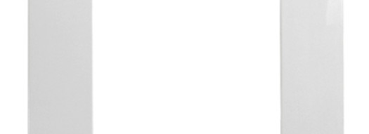 Рамка 3 поста - Niloe/Etika - белый