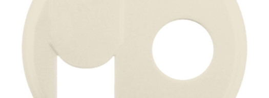 Лицевая панель для розетки RJ45 + TV - Celiane - слоновая кость