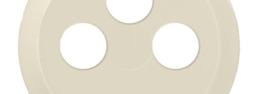 Лицевая панель для розетки TV-FM-SAT - Celiane - слоновая кость