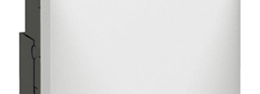 Вывод кабеля - 2 модуля - Mosaic - белый