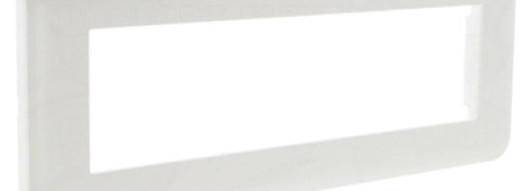 Рамка 8 модулей - Mosaic - белый