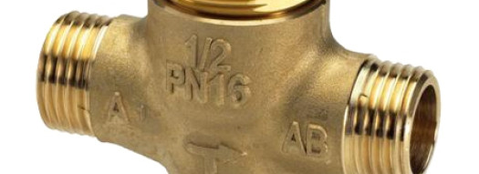 Клапан трехходовой - VZL3 - DN20, Kv-2.5м³/ч