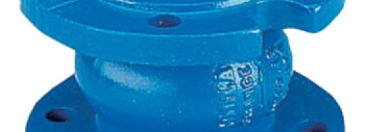 Обратный клапан с аксиальным затвором - DN100