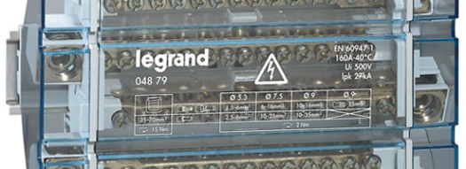 Модульный распределительный блок - 15 подключений 160A