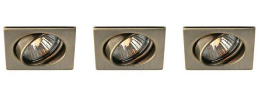 Точечный светильник - Massive - 3 штуки