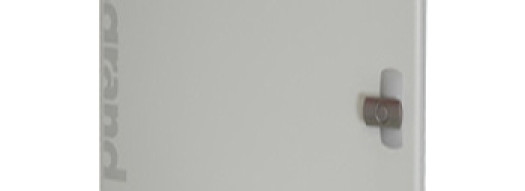 Дверь металлическая плоская для XL³ 160/400 - для шкафа высотой 900/995 мм