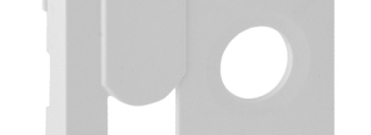 Лицевая панель для розеток TV+RJ45 - Valena Life - белый