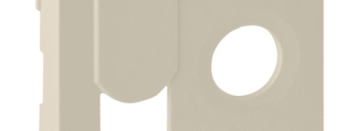 Лицевая панель для розеток TV+RJ45 - Valena Life - слонвая кость