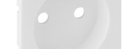 Лицевая панель для розетки 2К - Valena Life - белый