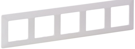Рамка 5 постов - Valena Life - белый