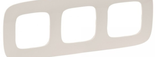 Рамка 3 поста - Valena Allure - слоновая кость