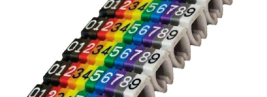 Маркер CAB 3 для кабеля 1,5-2,5 мм² - цифра ''8'' - серый