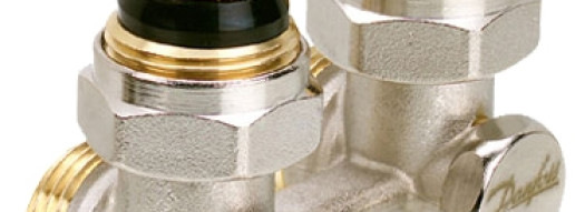 Клапан запорный - RLV-KS 1/2''x3/4'' - угловой