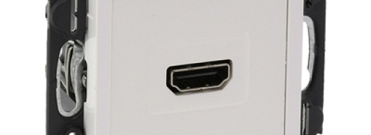 Розетка HDMI - Valena Life - белый