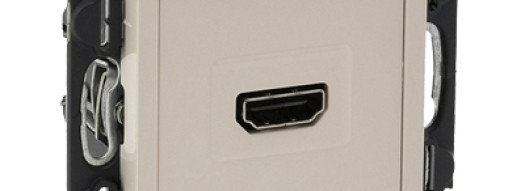 Розетка HDMI - Valena Life - слоновая кость