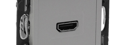 Розетка HDMI - Valena Life - алюминий