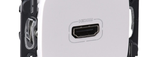 Розетка HDMI - Valena Allure - белый