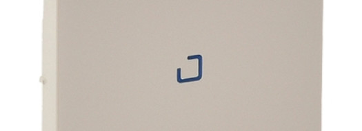 Лицевая панель для промежуточного переключателя с подсветкой - Valena Life - слоновая кость