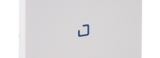 Лицевая панель для промежуточного переключателя с подсветкой - Valena Life - белый