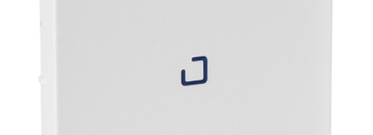 Лицевая панель с символом ''звонок" и с подсветкой - Valena Life - белый