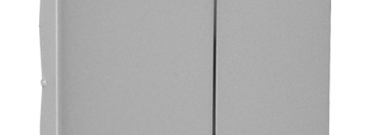 Лицевая панель для кнопочного светорегулятора - Valena Life - алюминий