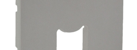 Лицевая панель для розеток RJ45 и RJ11 - Valena Life - алюминий