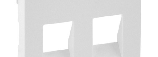 Лицевая панель для двойной акустической розетки - Valena Life - белый