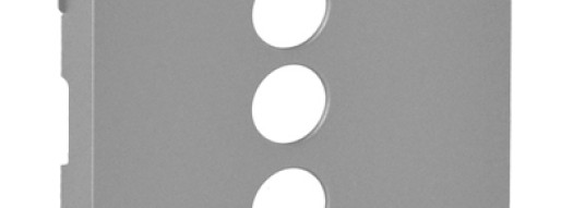 Лицевая панель для розетки RCA - Valena Life - алюминий