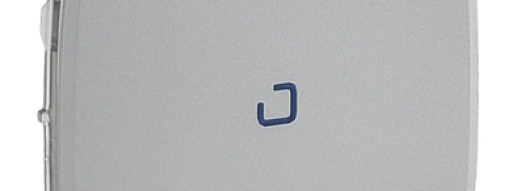 Лицевая панель для выключателя с выдержкой времени - Valena Allure - алюминий