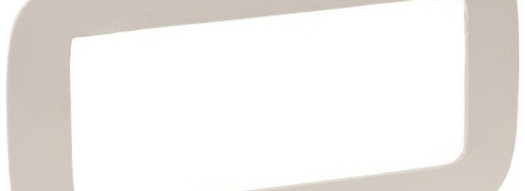 Рамка 5 модулей без перегородки - Valena Allure - слоновая кость