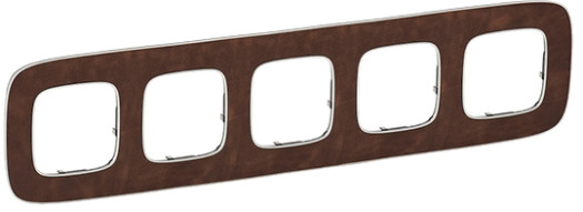 Рамка 5 постов - Valena Allure - кожа