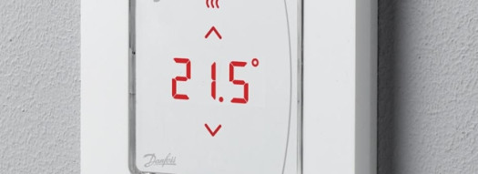 Сенсорный комнатный термостат - Danfoss Icon - встраиваемый
