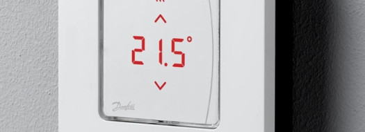 Сенсорный комнатный термостат - Danfoss Icon - накладной