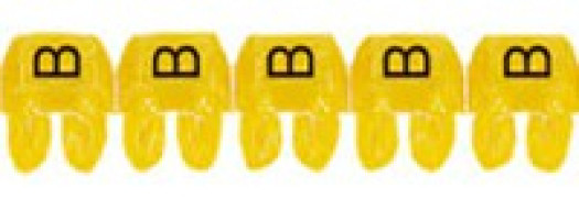 Маркер CAB 3 - для кабеля 4-6 мм² - заглавная буква ''B''