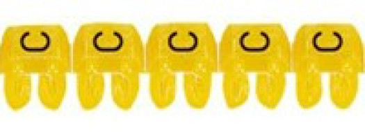 Маркер CAB 3 - для кабеля 4-6 мм² - заглавная буква ''C''