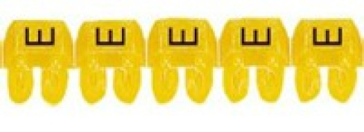 Маркер CAB 3 - для кабеля 4-6 мм² - заглавная буква ''E''