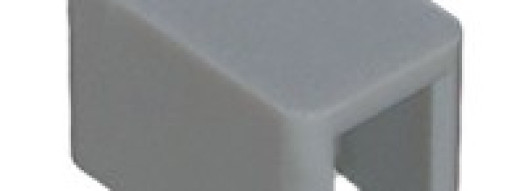 Концевая заглушка для универсальных однополюсных гребенчатых шин