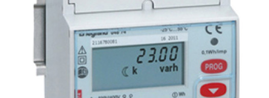 Трехфазный счетчик EMDX³ - 4 модуля 5А - импульсный выход